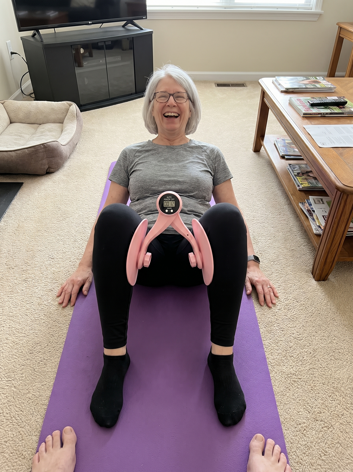 Christine A. with her Zenya BuildUp Trainer